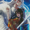 Rin And Sesshomaru Anime Diamond Painting