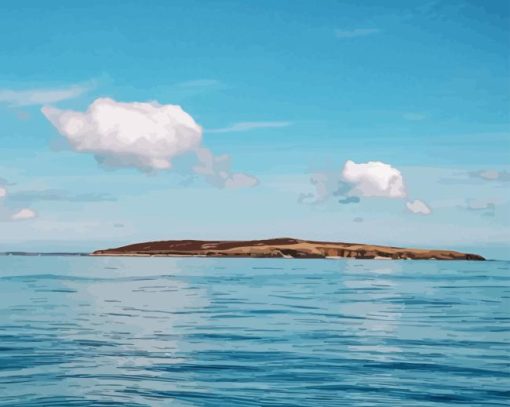 Saltee Islands Seascape Diamond Painting