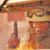 Samuel L Jackson In Home Of The Brave Diamond Painting