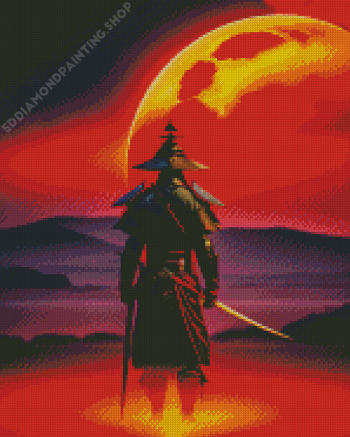 Samurai Diamond Painting