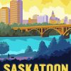 Saskatoon Poster Diamond Painting