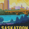 Saskatoon Poster Diamond Painting