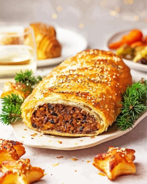 Sausage Roll Diamond Painting