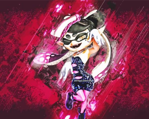 Splatoon Callie Art Diamond Painting