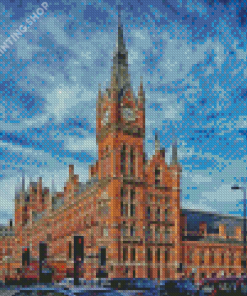 St Pancras Station In London Uk Diamond Painting