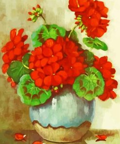 Still Life Potted Flowers Diamond Painting