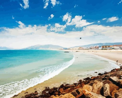 Tarifa Beach Diamond Painting