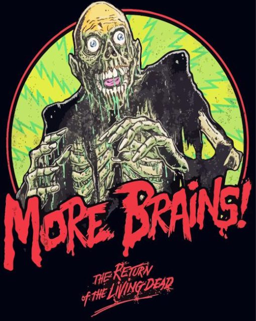 Tarman Zombie Return Of The Living Dead Diamond Painting