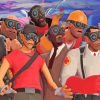 Team Fortress Video Game Diamond Painting