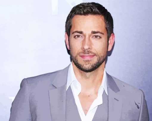 The American Celebrity Zachary Levi Diamond Painting