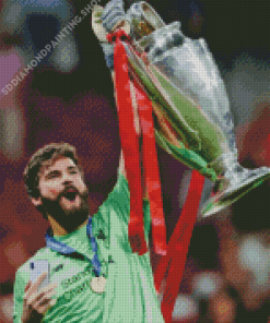 The Legend Alisson Becker Diamond Painting