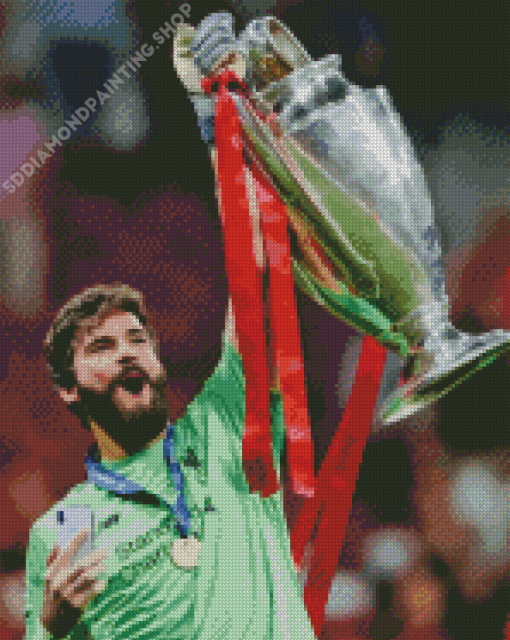 The Legend Alisson Becker Diamond Painting