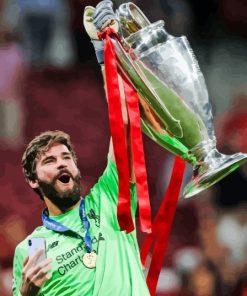 The Legend Alisson Becker Diamond Painting