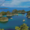The Raja Ampat Islands Diamond Painting