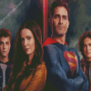 The Arrowverse Superman And Family Diamond Painting