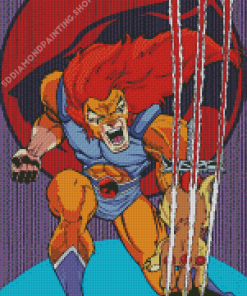 Thundercats Lion O Cartoon Diamond Painting