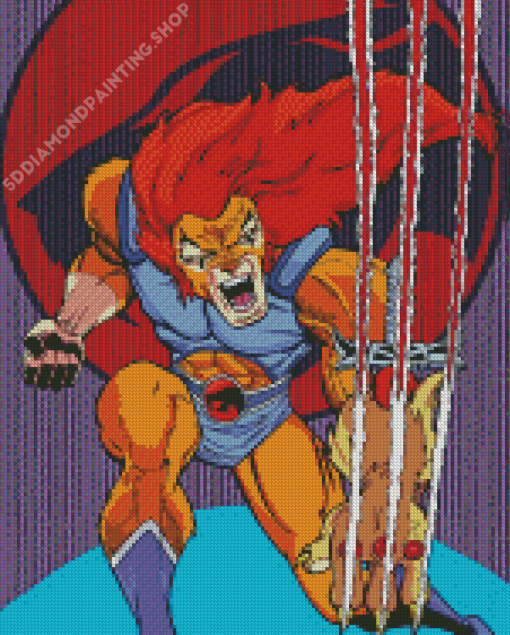 Thundercats Lion O Cartoon Diamond Painting