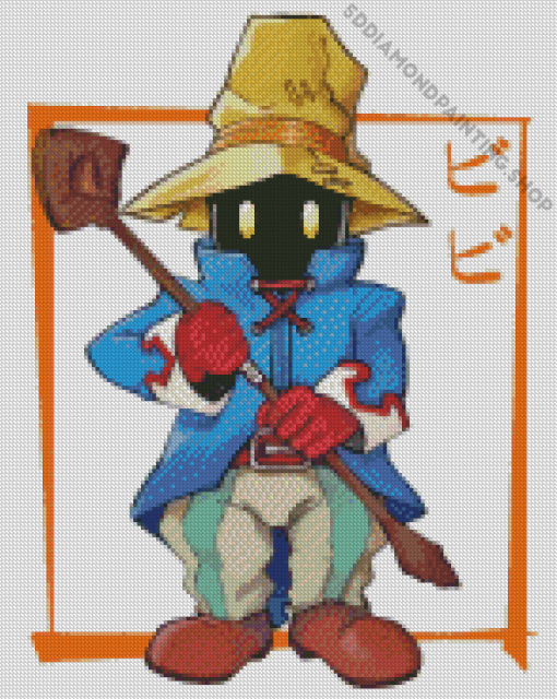 Vivi Ornitier Game Character Diamond Painting