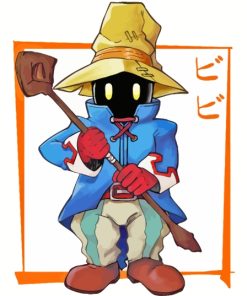 Vivi Ornitier Game Character Diamond Painting