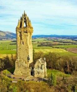 Wallace Monument Diamond Painting