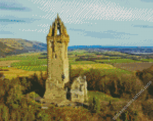 Wallace Monument Diamond Painting