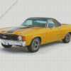 Yellow SS El Camino Diamond Painting