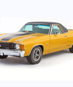 Yellow SS El Camino Diamond Painting