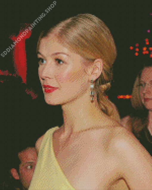 Young Rosamund Pike Diamond Painting