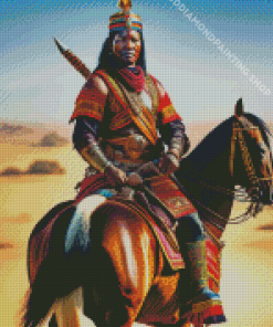 Zulu Warrior Diamond Painting