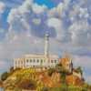 Alcatraz Island Diamond Painting