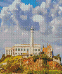 Alcatraz Island Diamond Painting