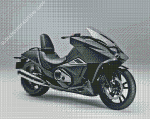 Black Motorcycle Honda NM4 Diamond Painting