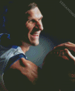 Boban Marjanovic Holding Basketball Diamond Painting