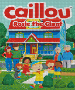 Caillou Poster Diamond Painting