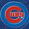 Chicago Cubs Baseball Team Logo Diamond Painting