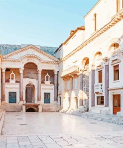 Diocletians Palace In Split Diamond Painting