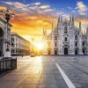 Duomo Di Milano At Sunset Diamond Painting