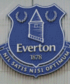 Everton Crest Team Logo Diamond Painting