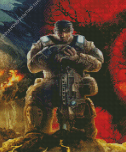 Gears Of War Diamond Painting