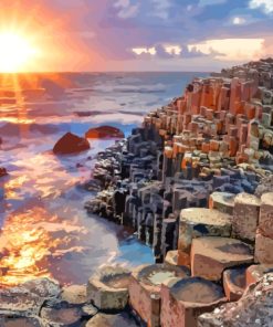 Giants Causeway Diamond Painting