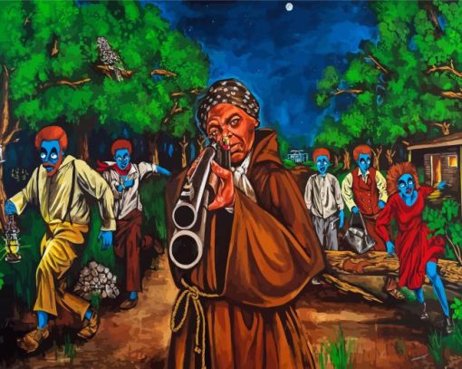 Harriet Tubman Warrior Diamond Painting