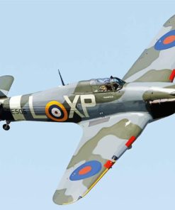 Hawker Hurricane Plane Diamond Painting