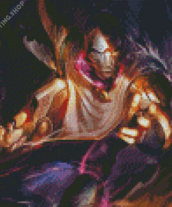 Jhin From League Of Legends Diamond Painting