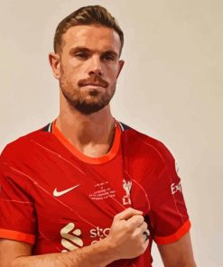 Jordan Henderson Liverpool Fc Player Diamond Painting