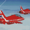 Military RAF Red Arrows Diamond Painting