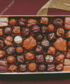 Milk Chocolate Box Diamond Painting