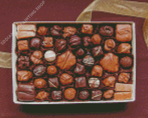 Milk Chocolate Box Diamond Painting