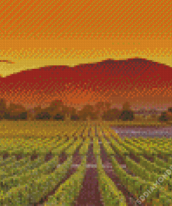 Napa Valley California Diamond Painting