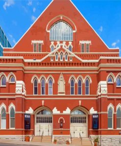 Nashville Ryman Auditorium Diamond Painting