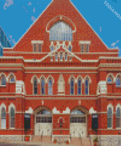 Nashville Ryman Auditorium Diamond Painting